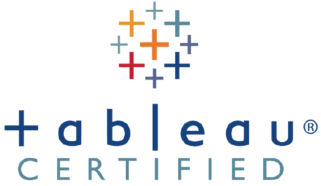 Tableau certified logo