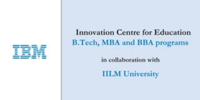 IBM- Innovation Centre for Education B.Tech, MBA and BBA Program Logo