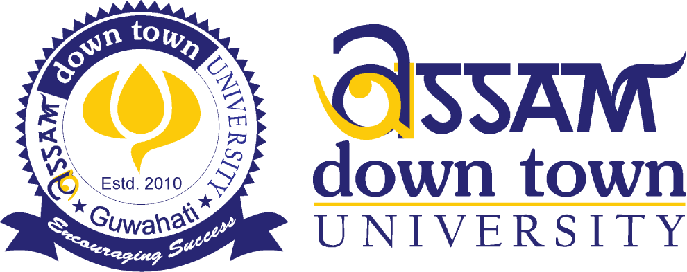 Assam Downtown University Logo